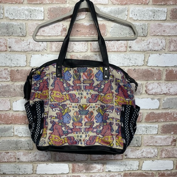Maria’s Artisan Shop Convertible Day Aztec Bag - Picture 1 of 6